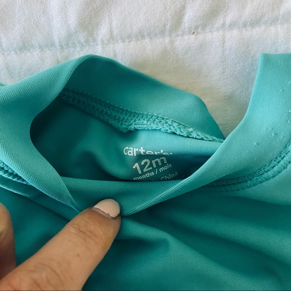 Lot of 4 Items Baby Girl Swim Tops / Swim Diaper Age NB - 12 mos - Picture 3 of 7